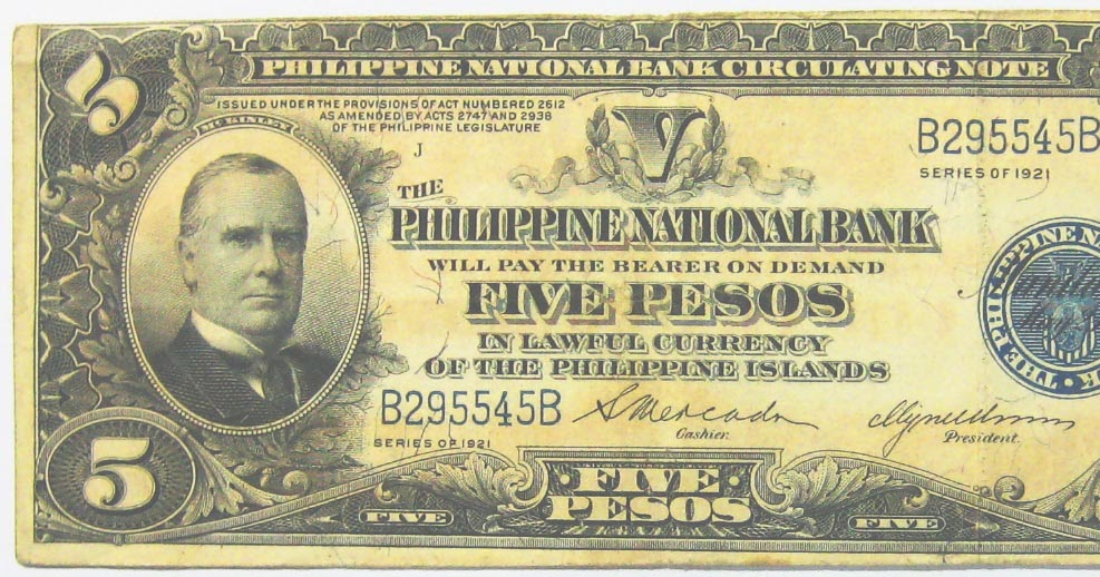 Coins Banknotes Of The World 1916 5 Pesos Pnb American Series Coins Banknotes Of The World 1916 5 Pesos Pnb American Series May 2
