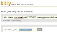 Creare URL brevi e indirizzi accorciati e abbreviare i link dei siti