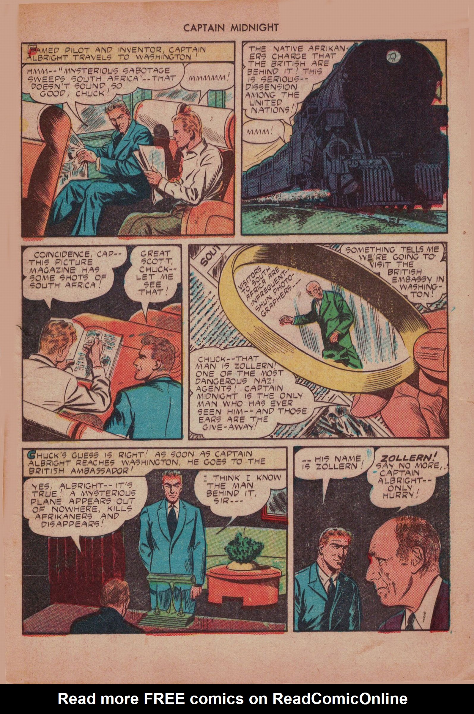 Read online Captain Midnight (1942) comic -  Issue #15 - 5