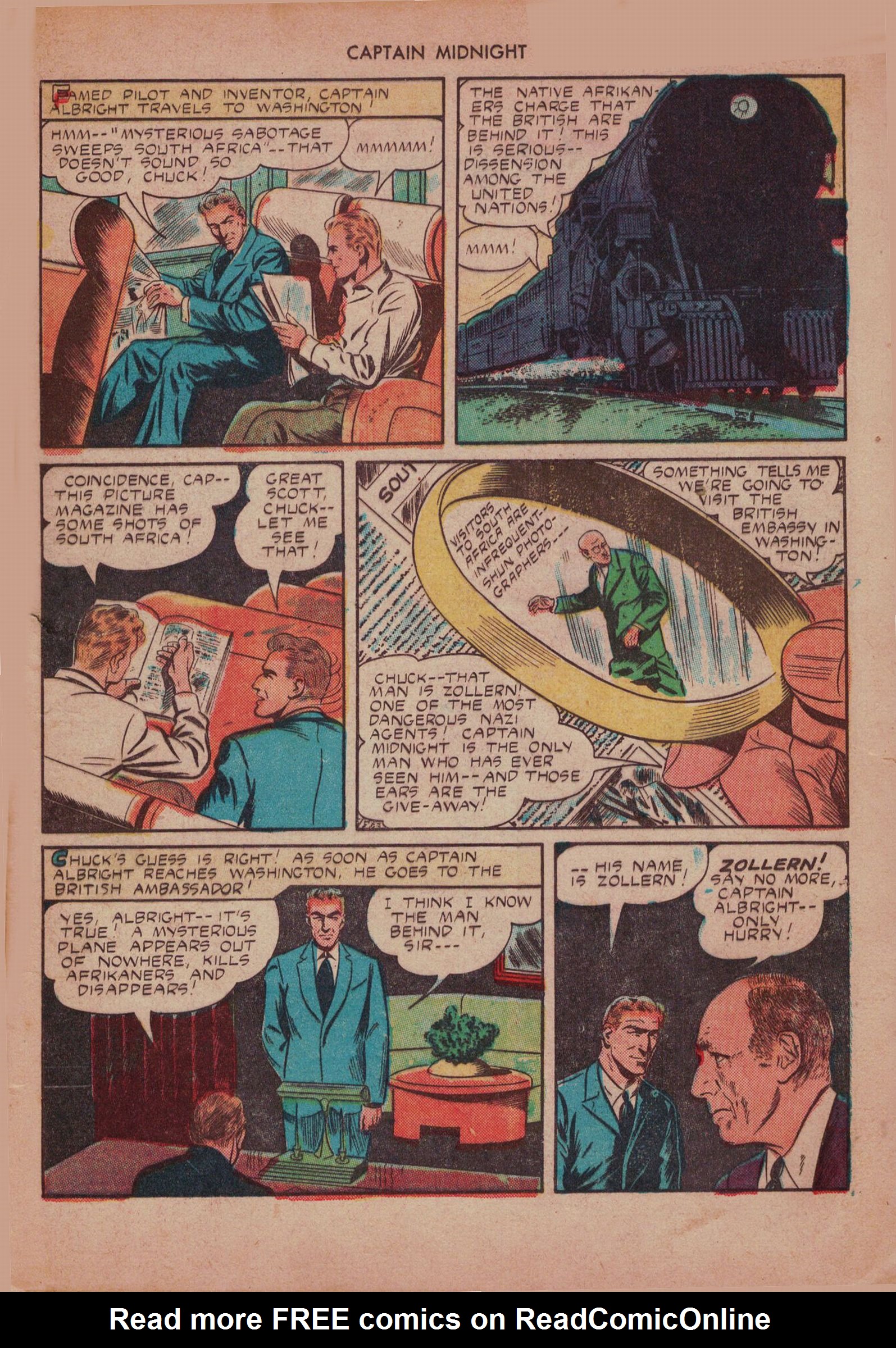 Read online Captain Midnight (1942) comic -  Issue #15 - 5