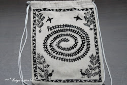 warli painting paper sketch