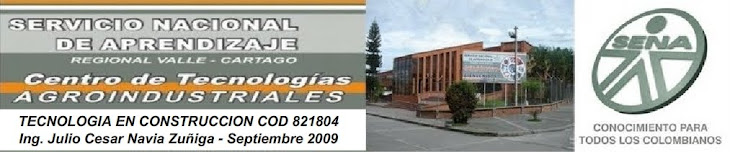 TECNOLOGIA EN CONSTRUCION SENA CARTAGO