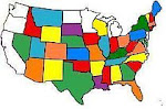 States we have visited in our RV's