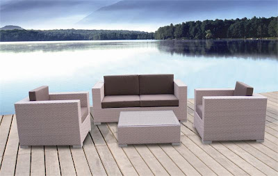  Weather Garden Furniture on Outdoor All Weather Furniture Set Is Crafted Of Stylish All Weather