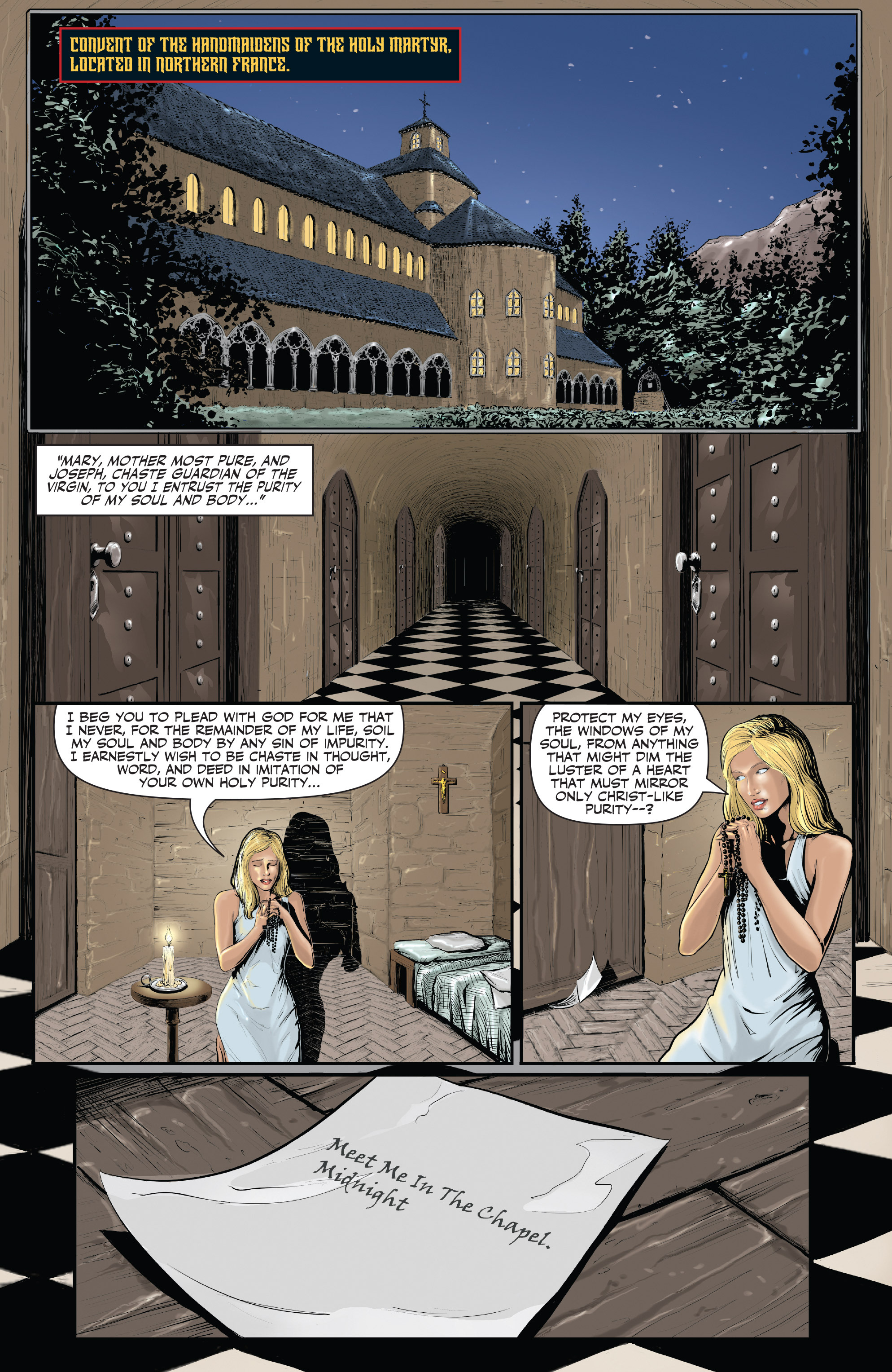 Read online Vampirella: Prelude to Shadows comic -  Issue # Full - 4