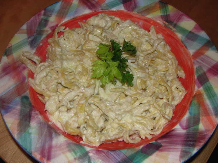 Pasta, Pizza, and Much Much More Recipe for alfredo sauce from the joy