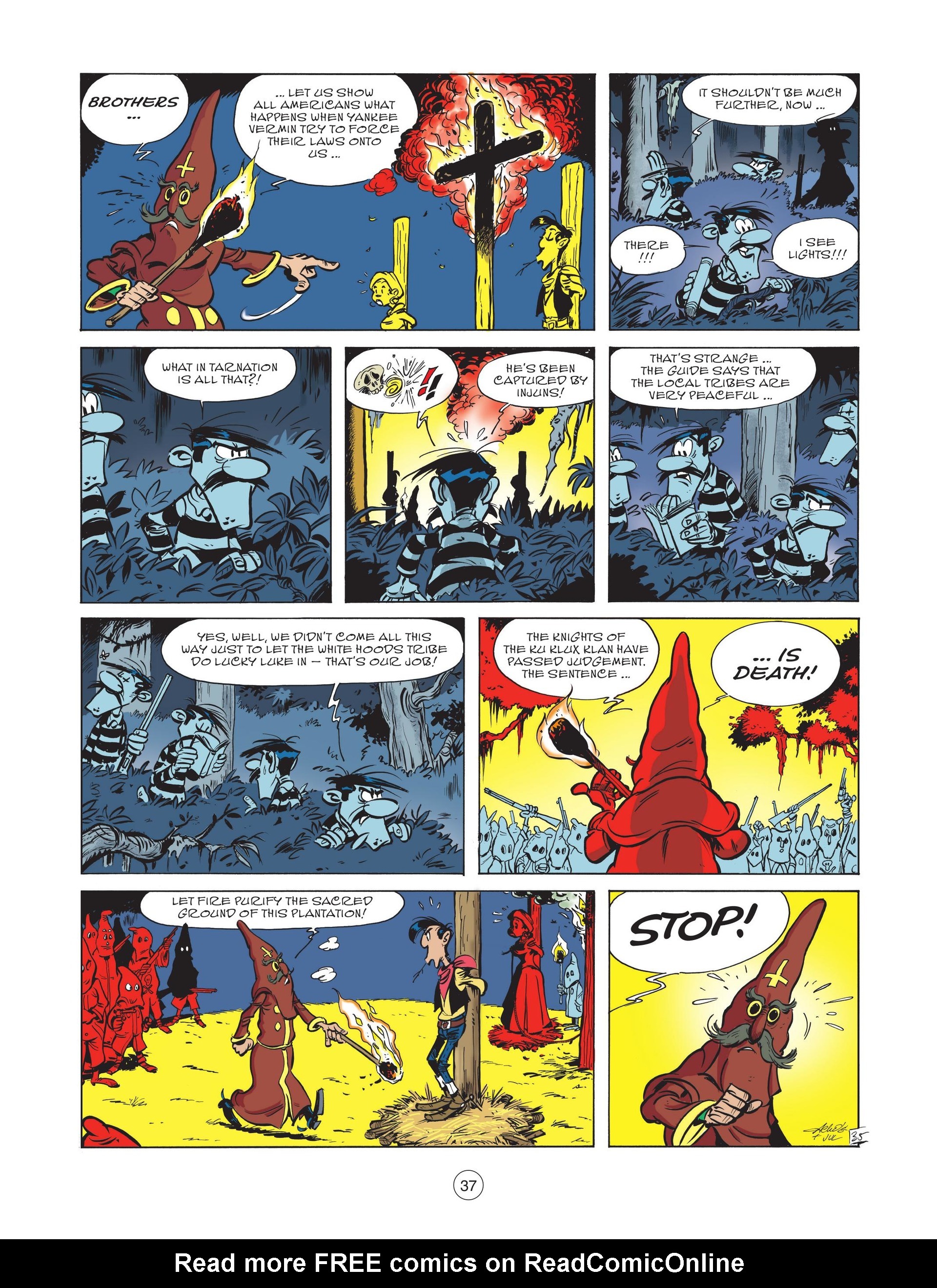 Read online A Lucky Luke Adventure comic -  Issue #77 - 39