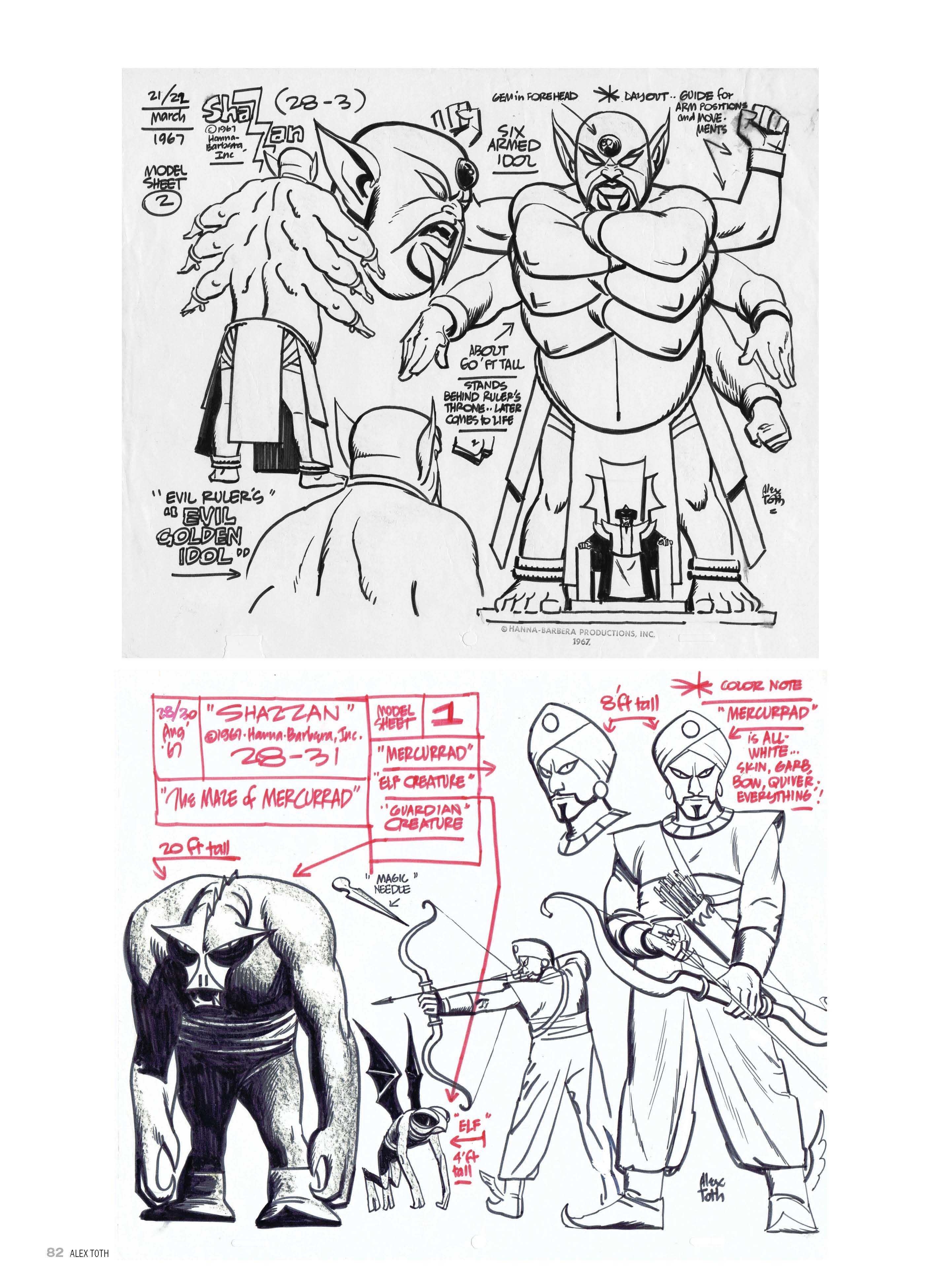 Read online Genius, Animated: The Cartoon Art of Alex Toth comic -  Issue # TPB (Part 1) - 83