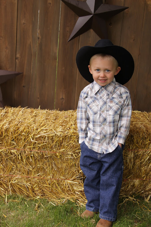 a super cute cowgirl and cowboy