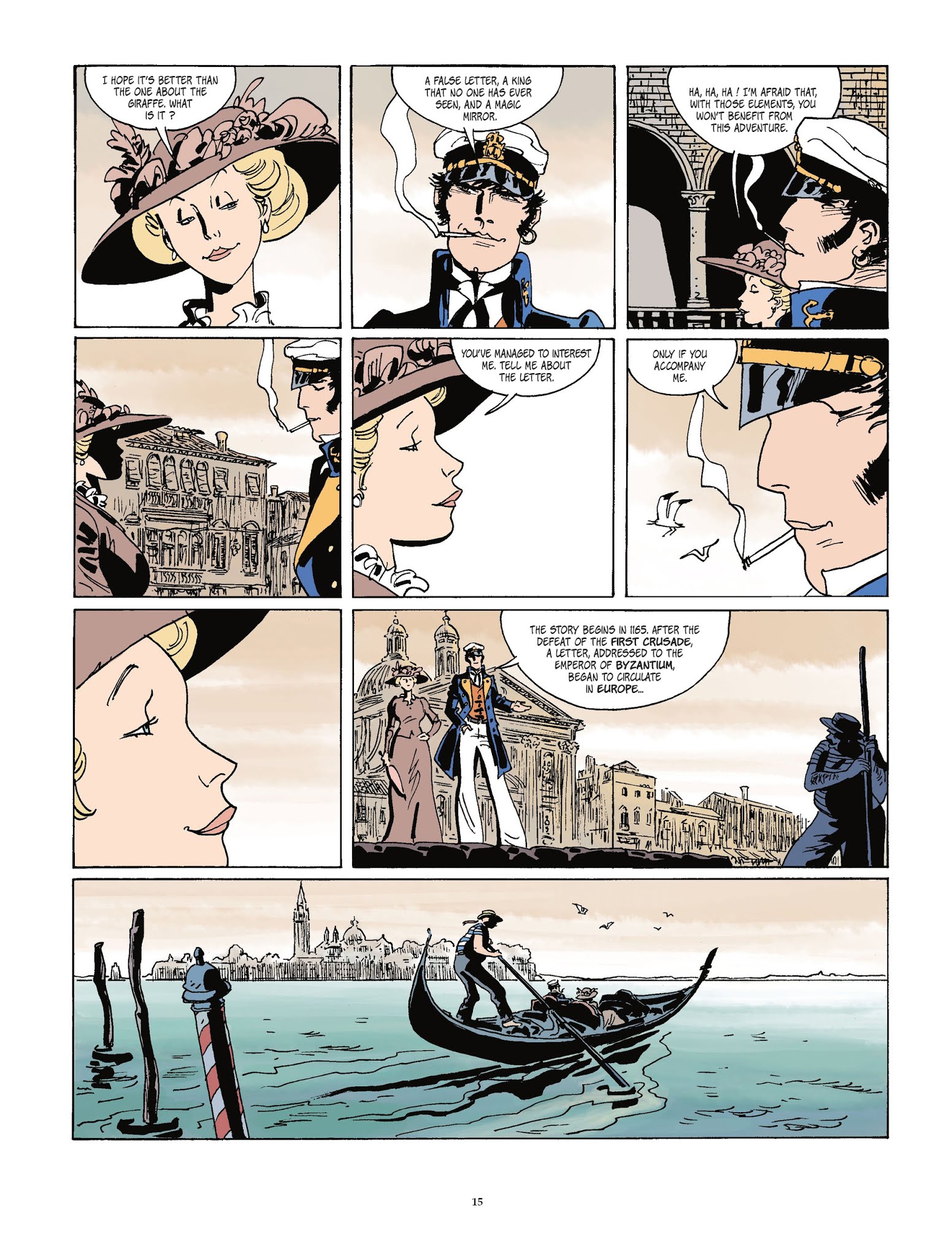 Read online Corto Maltese [GER] comic -  Issue #16 - 15