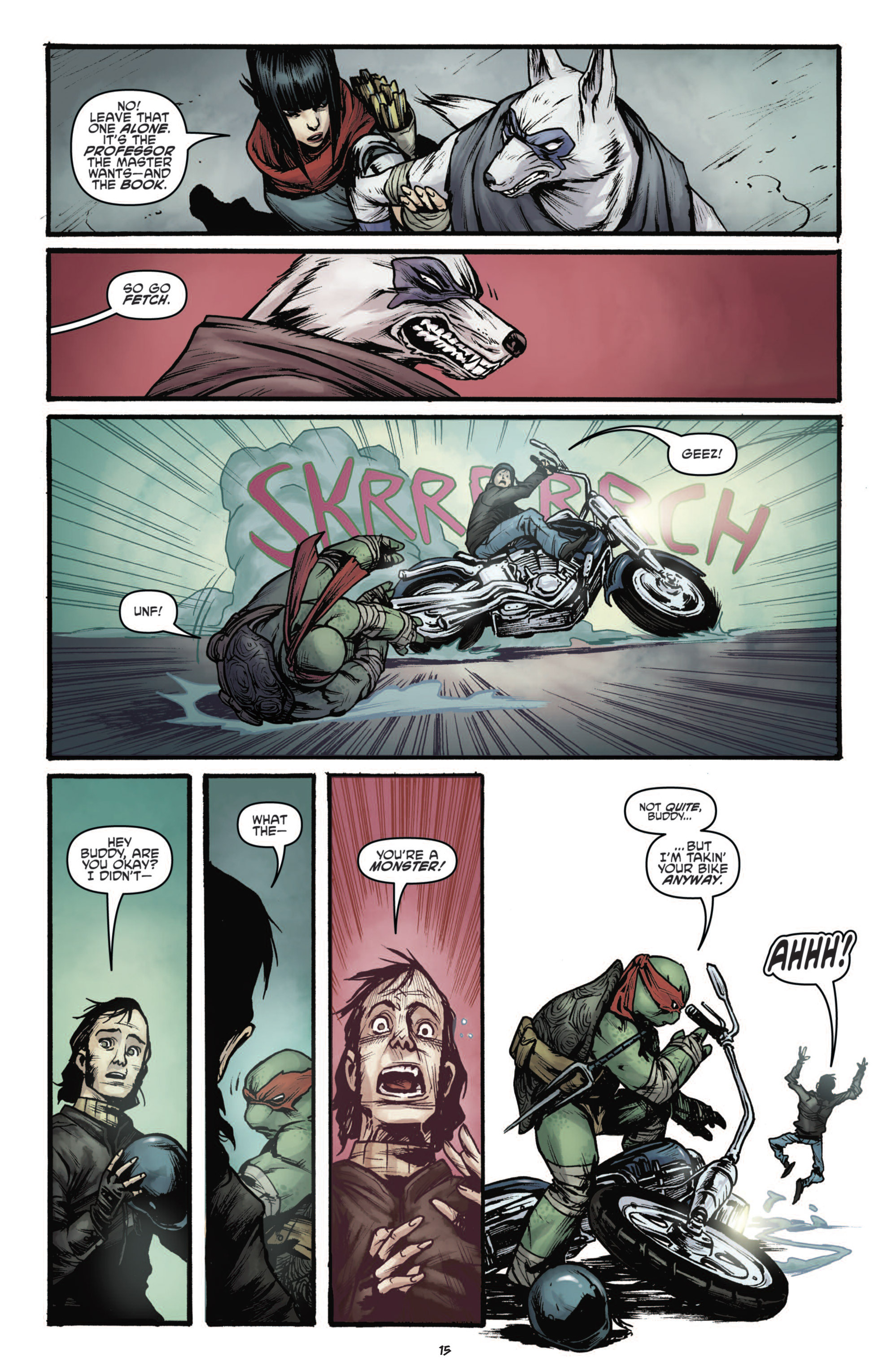 Read online Teenage Mutant Ninja Turtles: The Secret History of the Foot Clan comic -  Issue #3 - 16