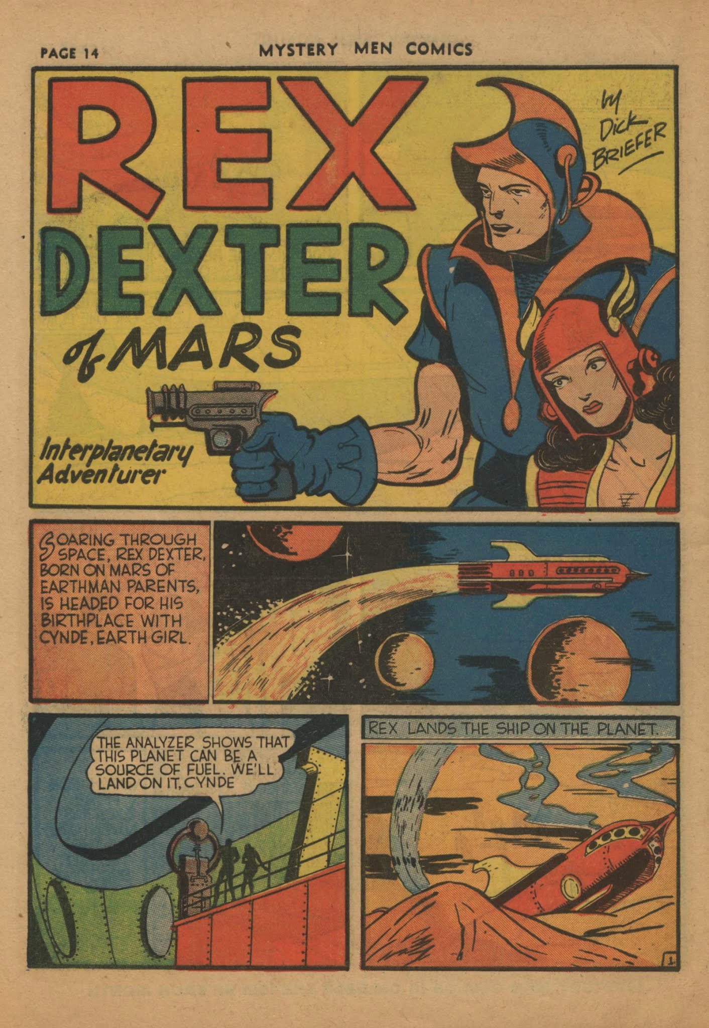 Read online Mystery Men Comics comic -  Issue #9 - 16