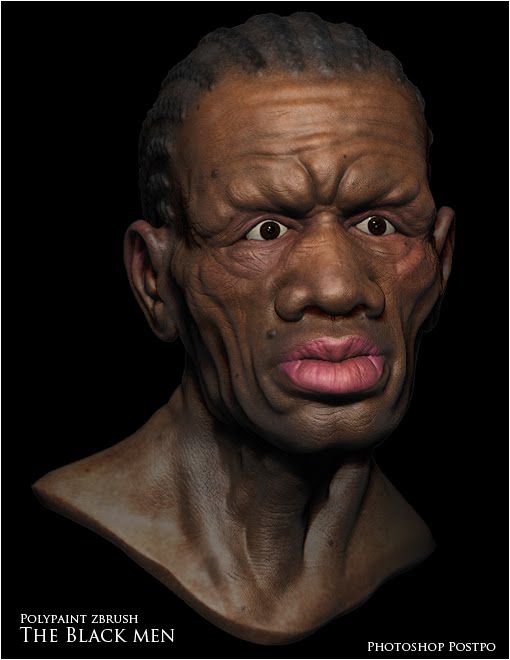 Black men Photoshop Postproduccion