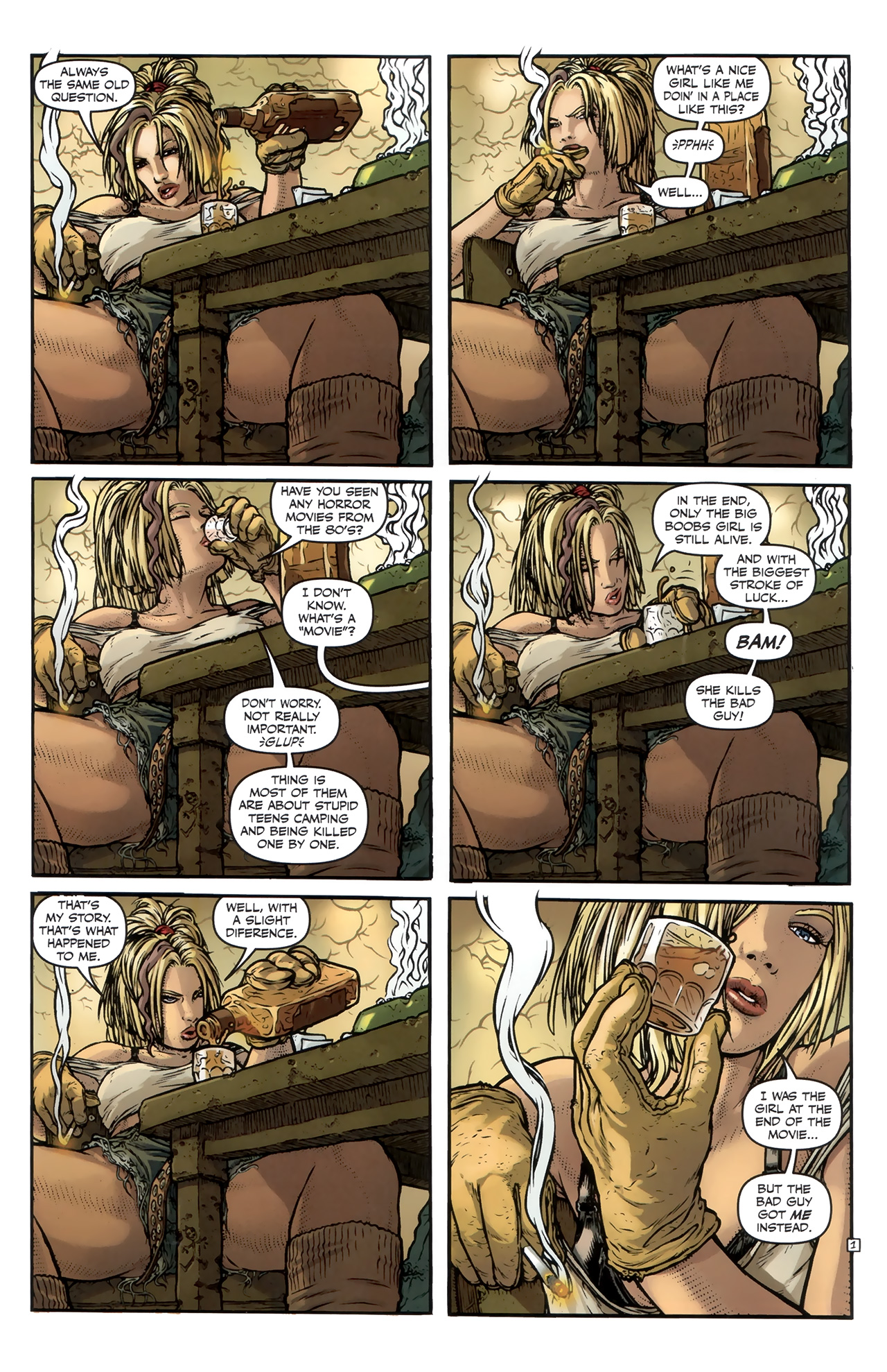 Read online Nancy in Hell comic -  Issue #1 - 3
