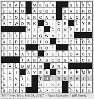 Rex Parker Does the NYT Crossword Puzzle: Old Navy libation / MON 2-8