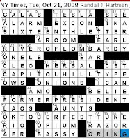 SUNDAY, Oct. 26, 2008 - Daniel C. Bryant (Old Indian V.I.P. / Internet  initialism / African nation founder Jomo / Milo's title partner in a 1989  film) - Rex Parker Does the NYT Crossword Puzzle