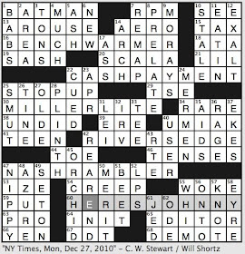 Rex Parker Does The Nyt Crossword Puzzle Eskimo Boat Mon 12 27