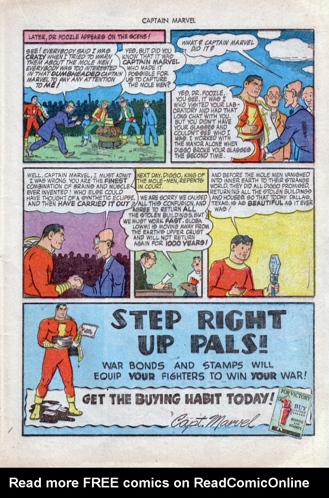 Read online Captain Marvel Adventures comic -  Issue #32 - 17