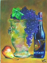 "Spanish Wine with Fruit" A Virgilla Art Original