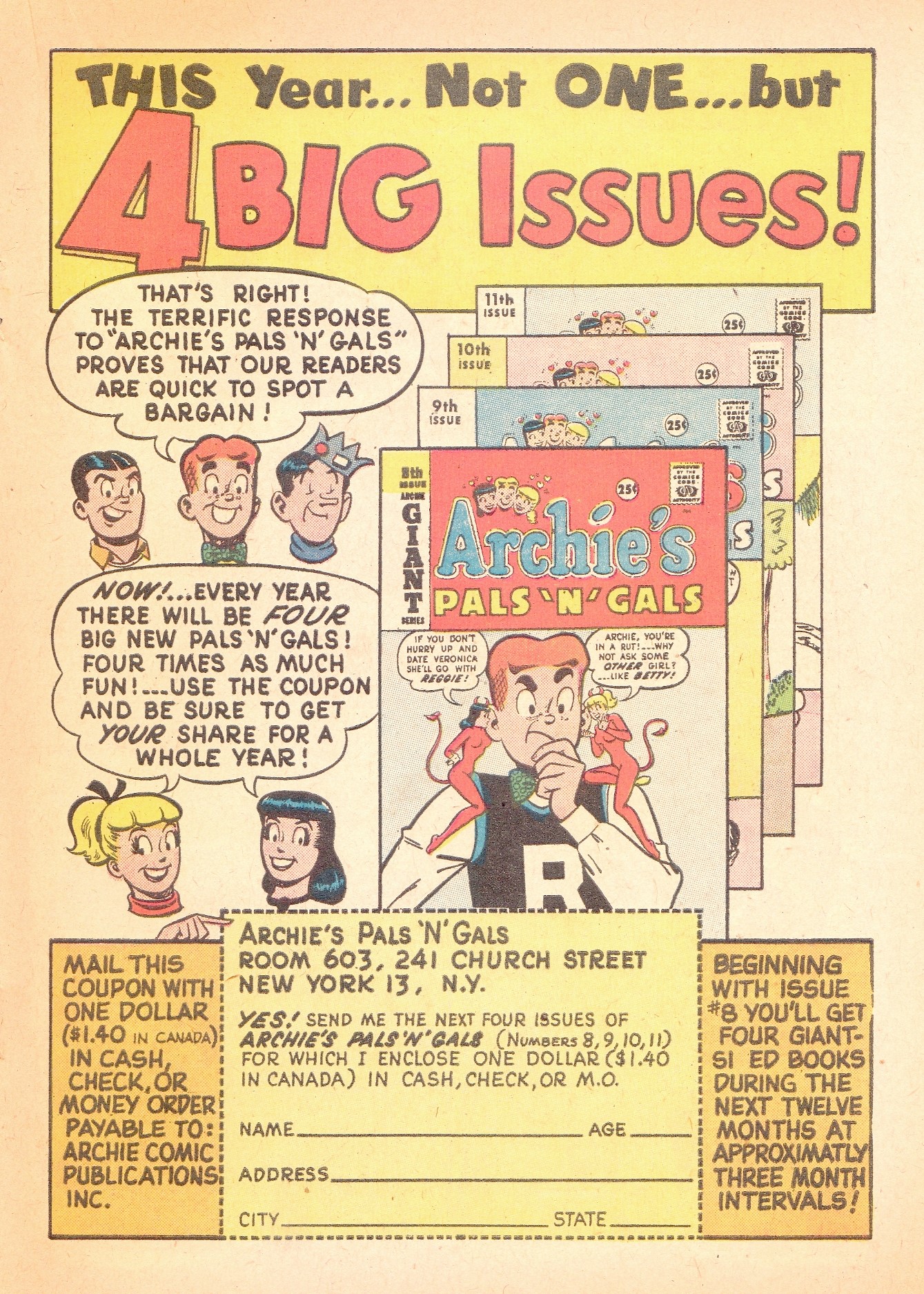 Read online Archie's Pal Jughead comic -  Issue #53 - 19