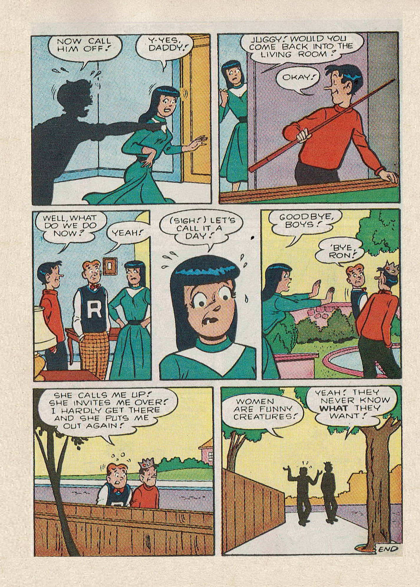 Read online Jughead Jones Comics Digest comic -  Issue #60 - 61