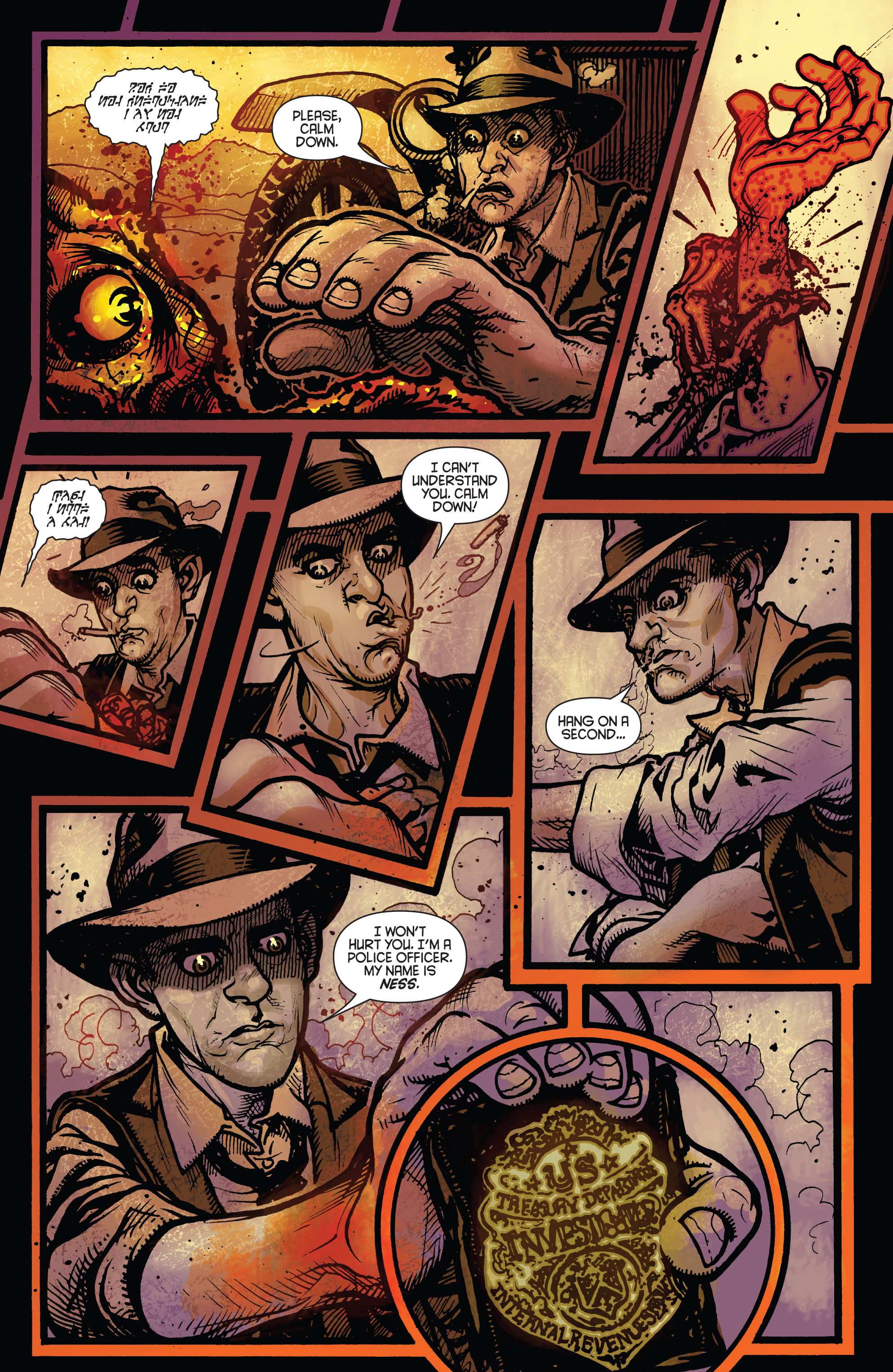 Read online Chin Music comic -  Issue #1 - 18