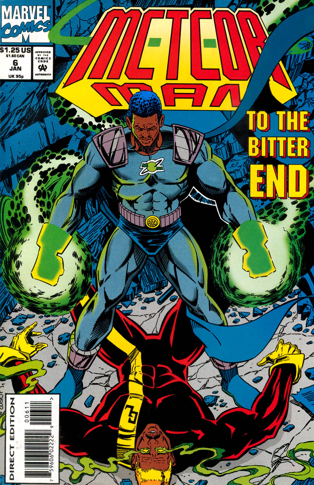 Read online Meteor Man comic -  Issue #6 - 1