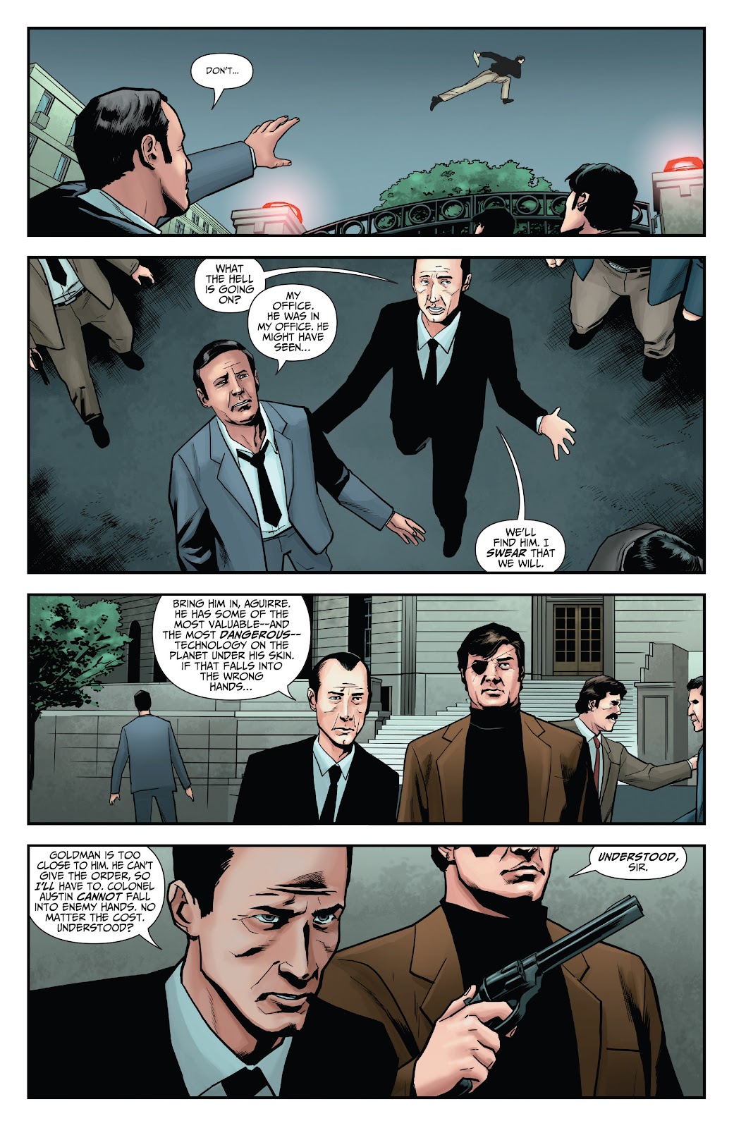 The Six Million Dollar Man: Fall of Man issue 1 - Page 20