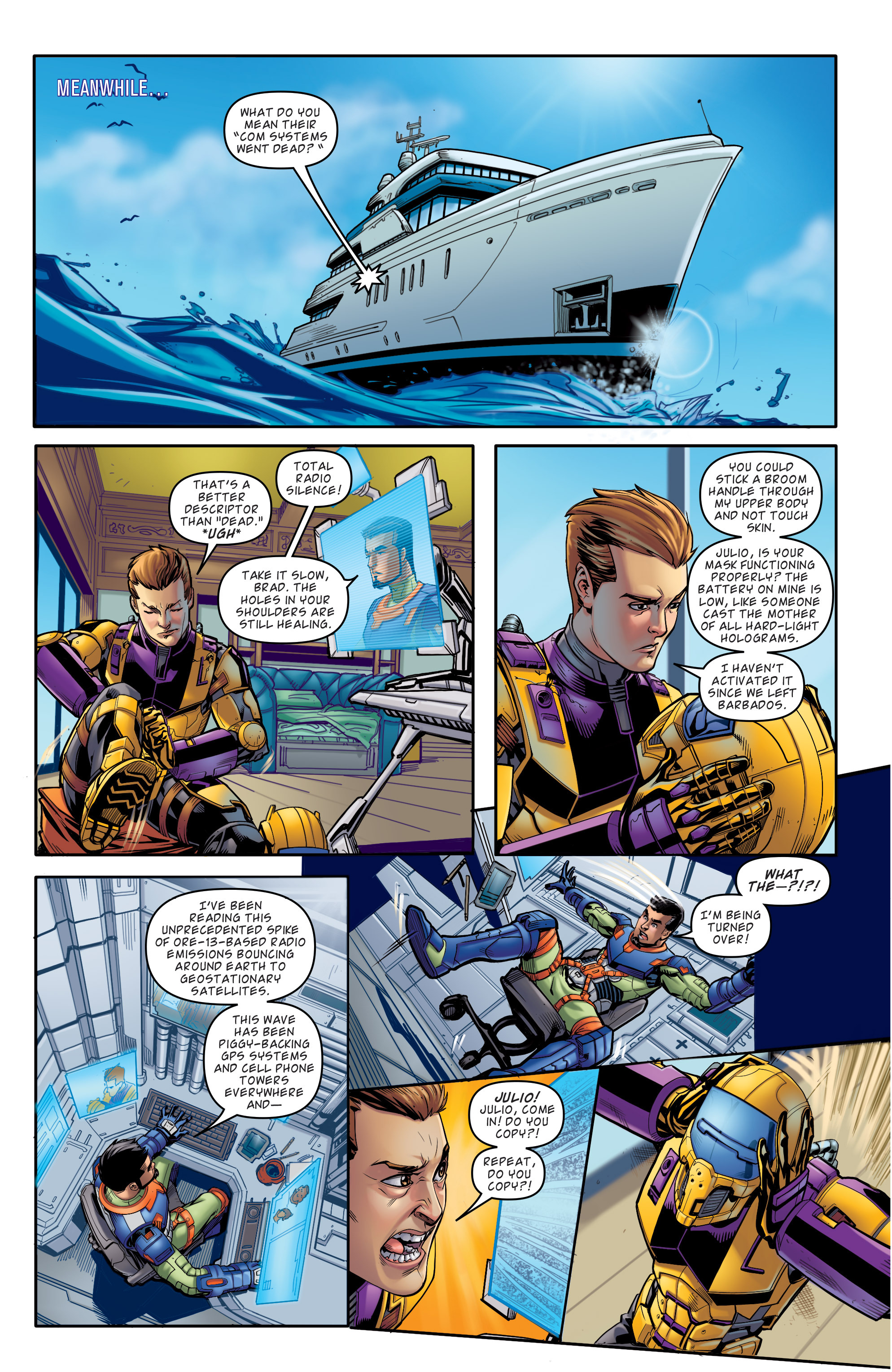 Read online M.A.S.K.: Mobile Armored Strike Kommand comic -  Issue #4 - 8