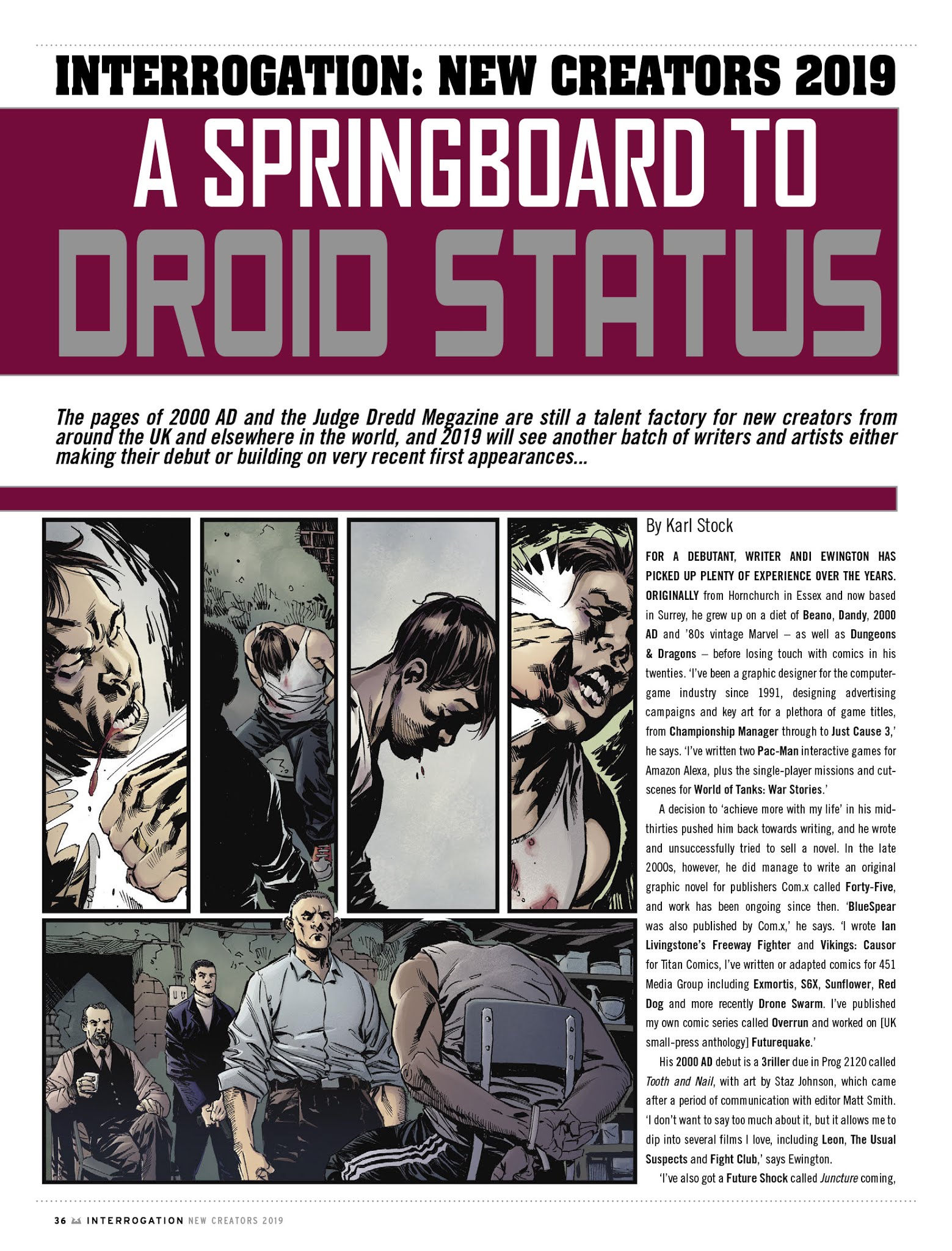 Read online Judge Dredd Megazine (Vol. 5) comic -  Issue #404 - 36