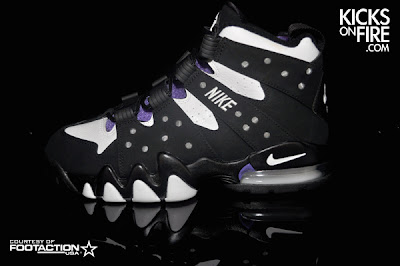 nike air max2 cb 94 black white pure purple