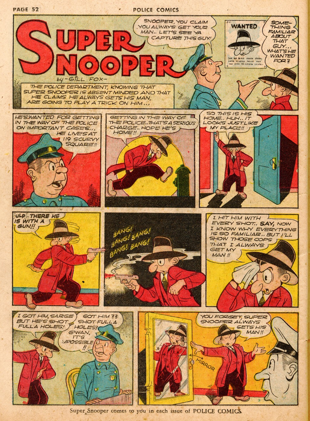 Read online Police Comics comic -  Issue #9 - 61