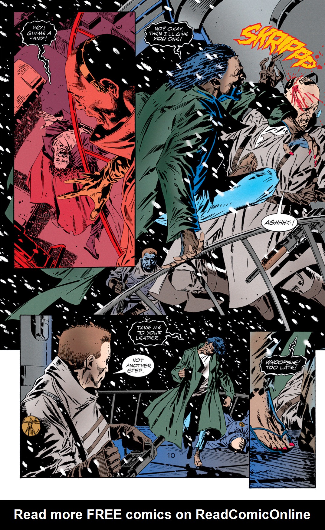 Read online Resurrection Man (1997) comic -  Issue #11 - 10