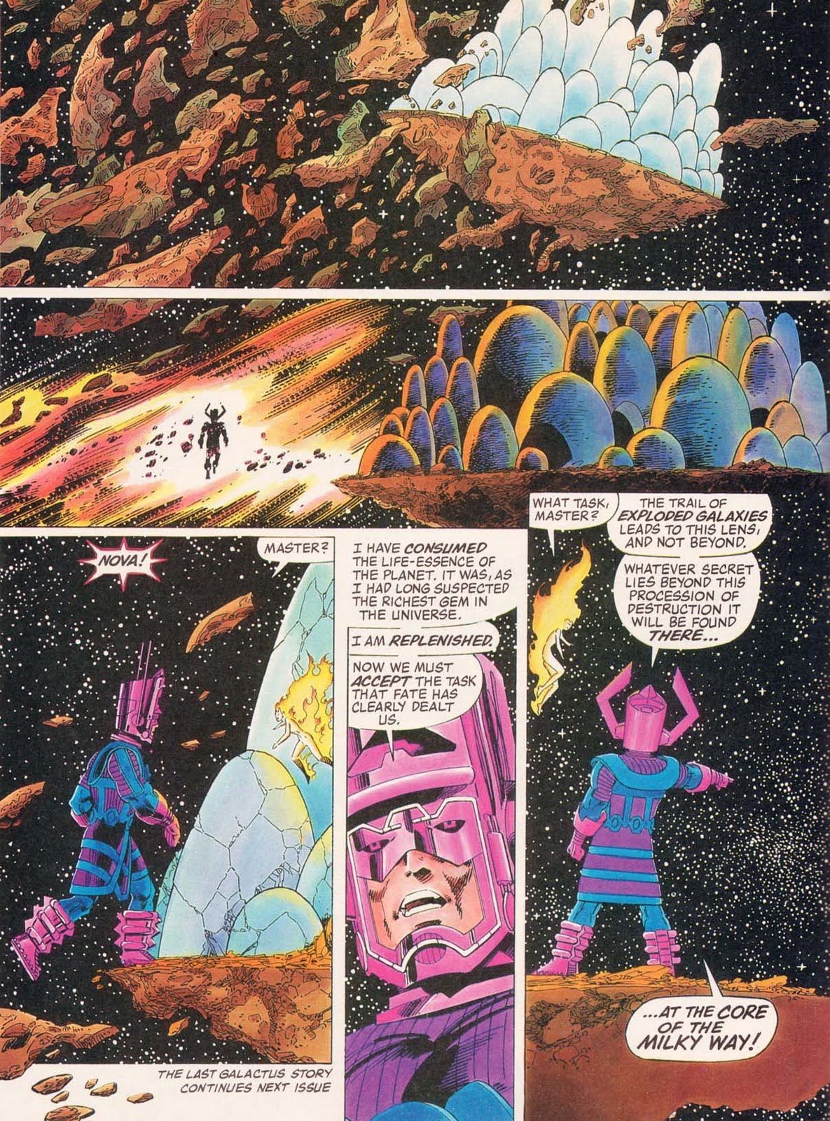 Marvel Comics of the 1980s 1984 The Last Galactus Story