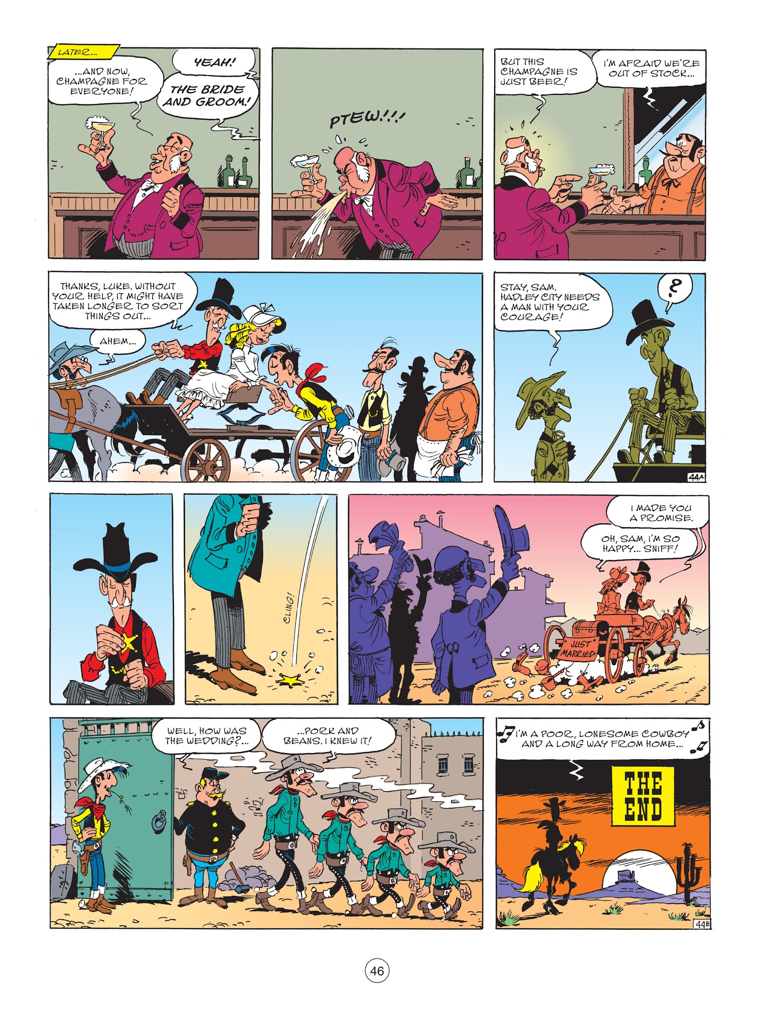 Read online A Lucky Luke Adventure comic -  Issue #64 - 47