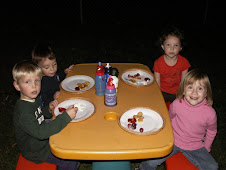 Dinner with Jaeden and Aunya