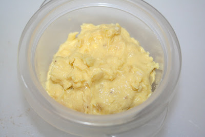 Adventures in Baby Food: Egg Yolk Mashed with Bananas