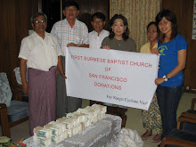 FBBC Relief works through Myanmar Baptist Convention