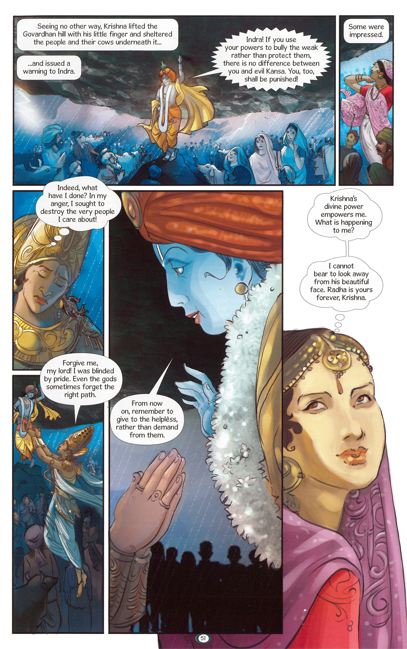 Read online Krishna: Defender of Dharma comic -  Issue # TPB (Part 1) - 53