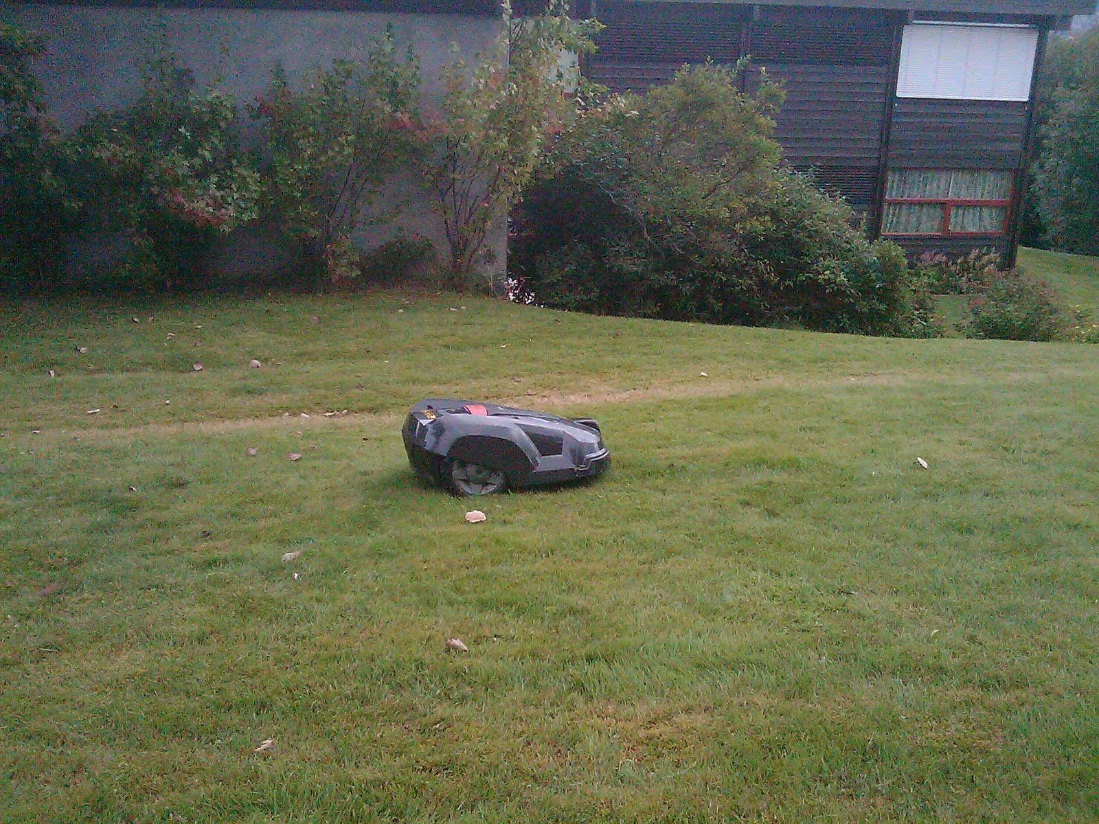 Casa Vatten Alsnes: Fancy lawn mowers..