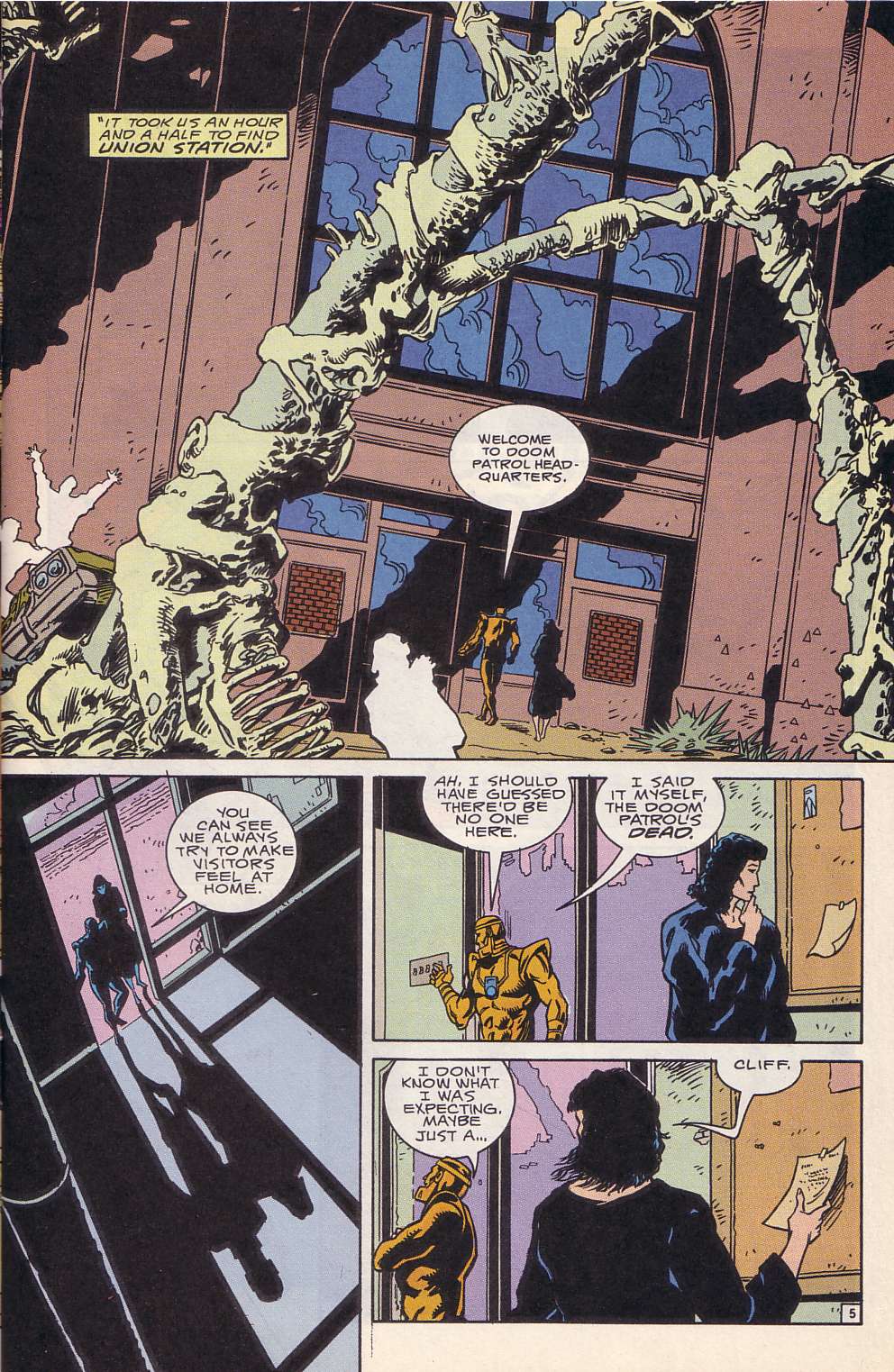 Read online Doom Patrol (1987) comic -  Issue #21 - 8