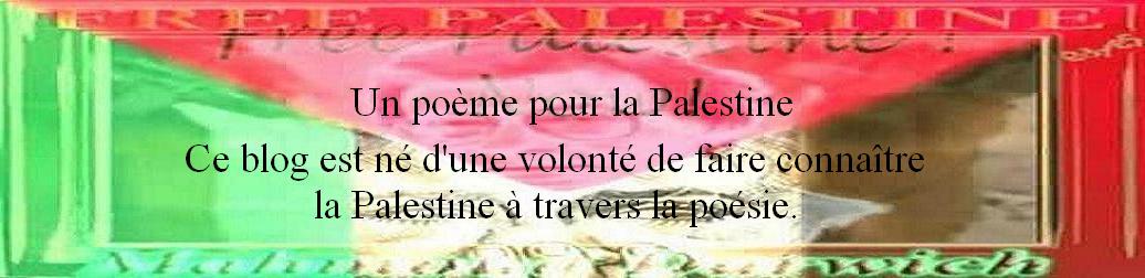 un poème pour la palestine
