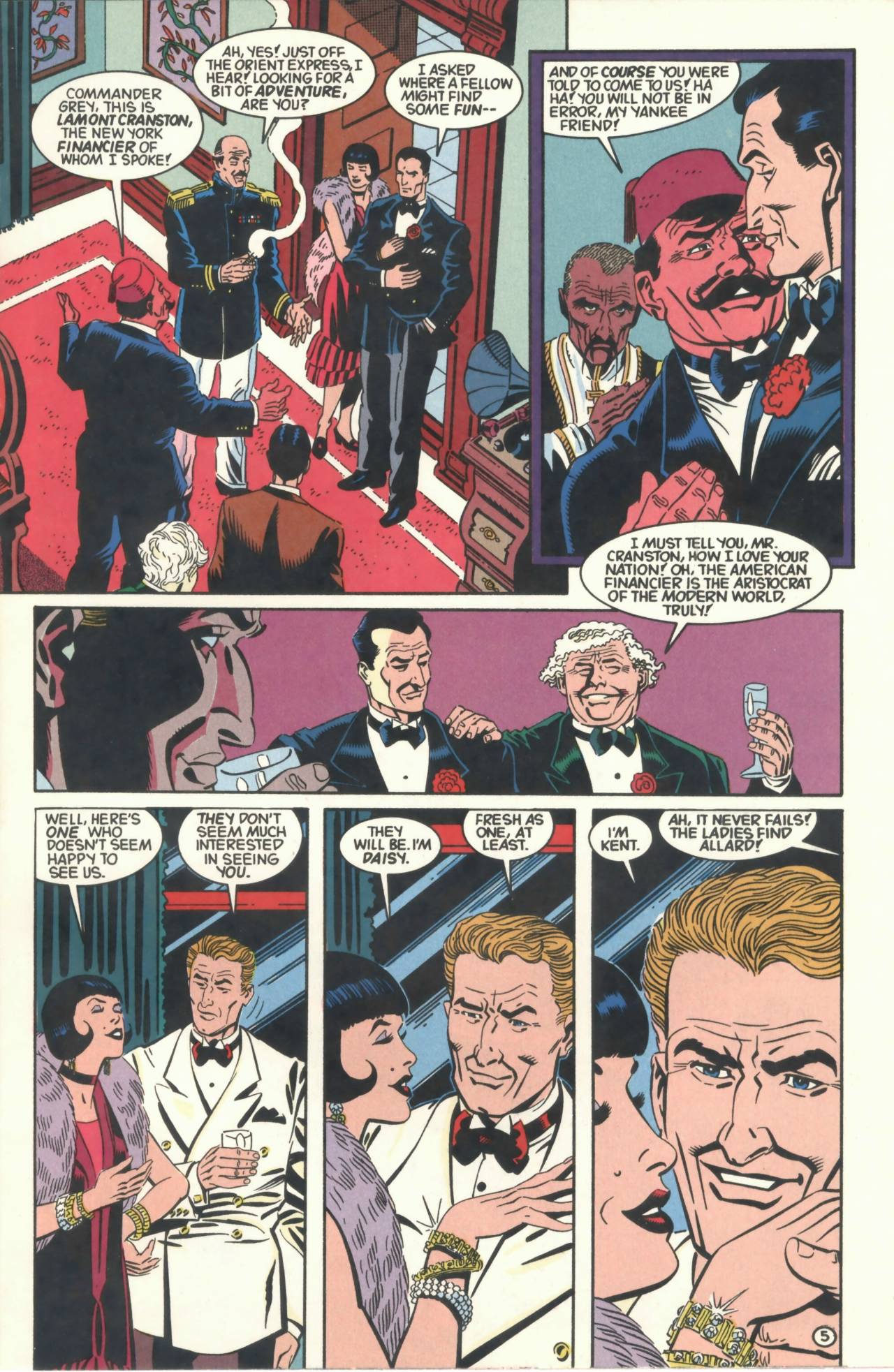 Read online The Shadow Strikes! comic -  Issue #30 - 6