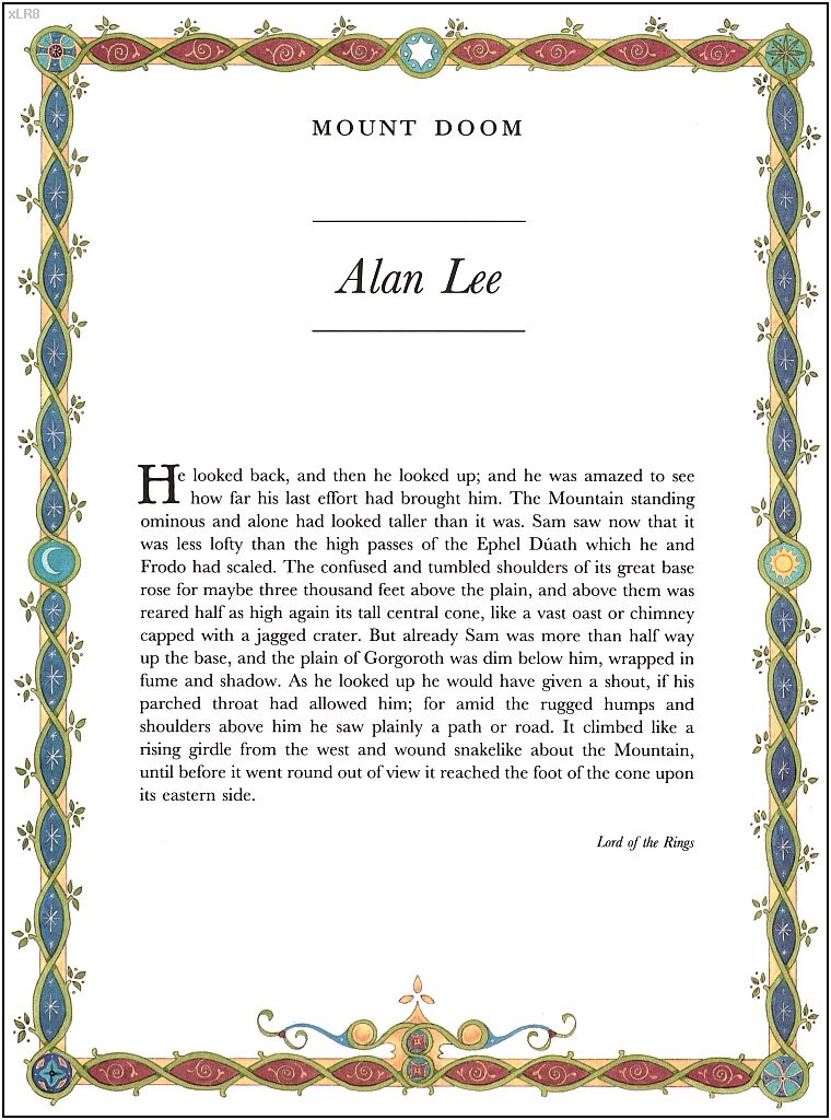 Read online Tolkien's World - Paintings of Middle-Earth comic -  Issue # TPB (Part 2) - 3