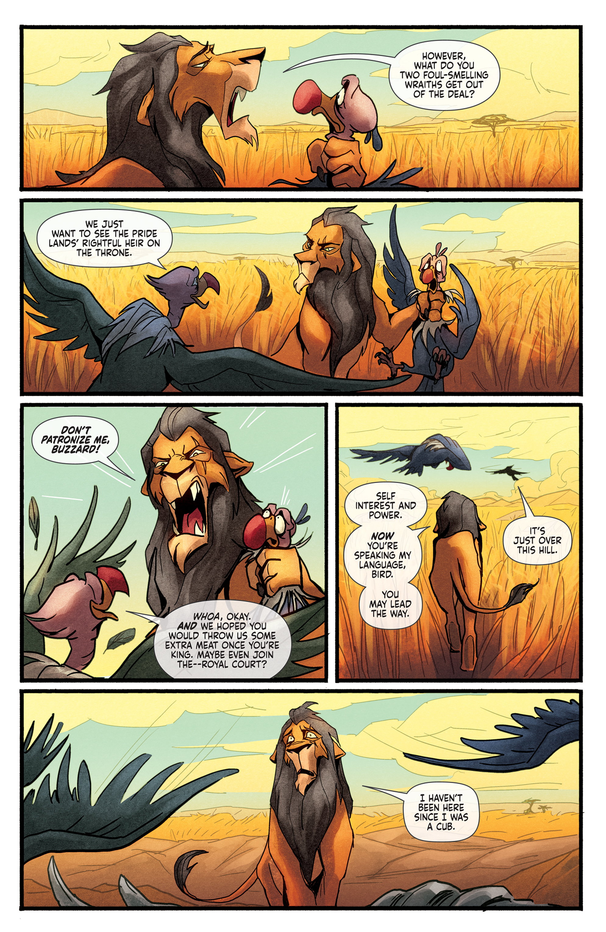Read online Disney Villains: Scar comic -  Issue #2 - 21