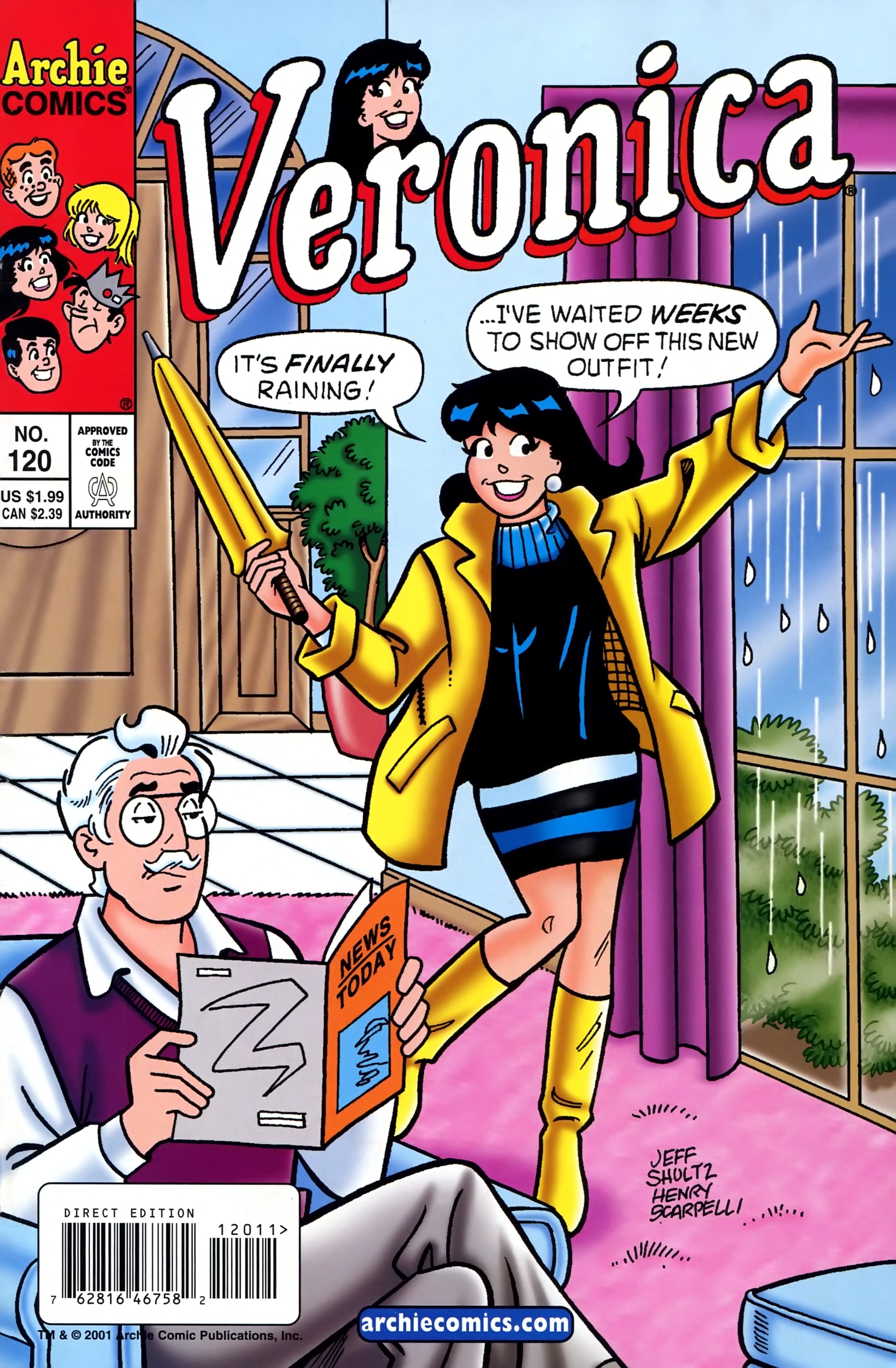 Read online Veronica comic -  Issue #120 - 1