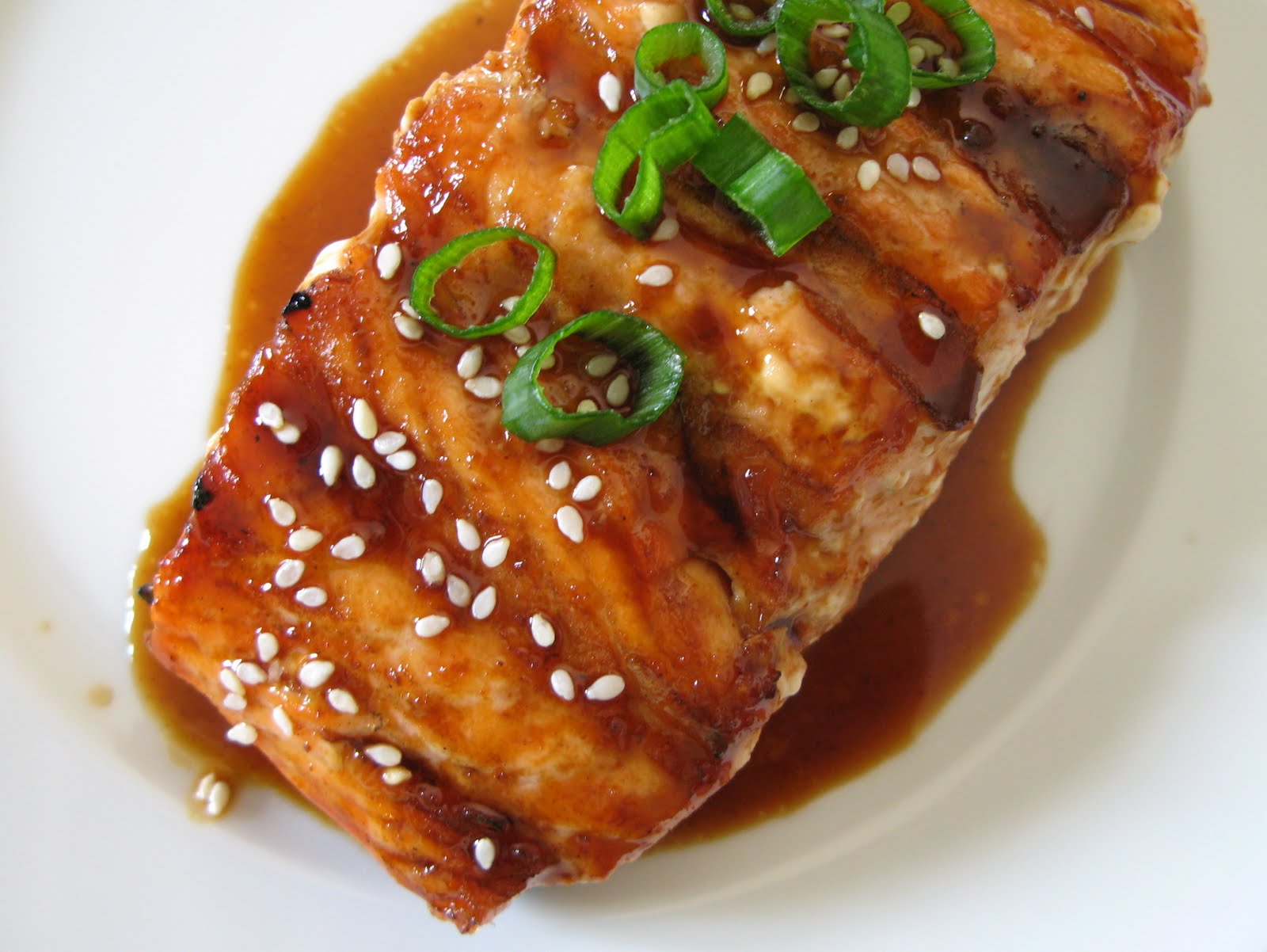 The BakeOff Flunkie Grilled Sweet & Sour Salmon