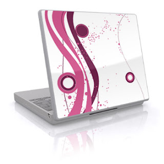 cool pink laptop skin 4