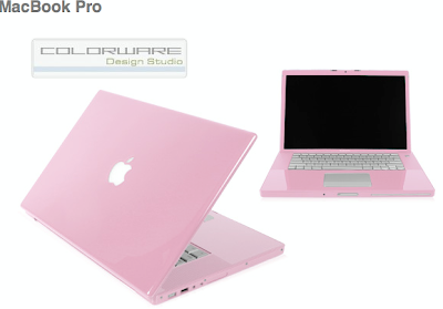 pink MacBook Pro from Colorware