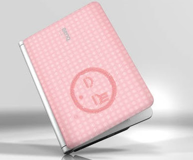 Pink Laptop: BenQ Joybook Lite U101 Netbook